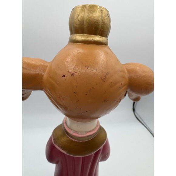 2 Vintage Atlantic Mold Ceramic Carolers Girls Christmas Choir Figurine 12” Tall - Picture 7 of 16